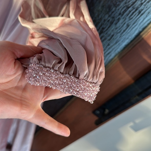 MAC DUGGALMAC DUGGAL 67414 DRESS Mocha Size 10 - Picture 7 of 13